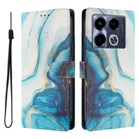 Foxdock Funda Tipo Cartera Para Infinix Note 40 5G Con Soporte Y Correa – Diseño De Patrones Lindos