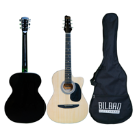 Guitarra Acústica Bilbao Bil-38C-Nt + Funda