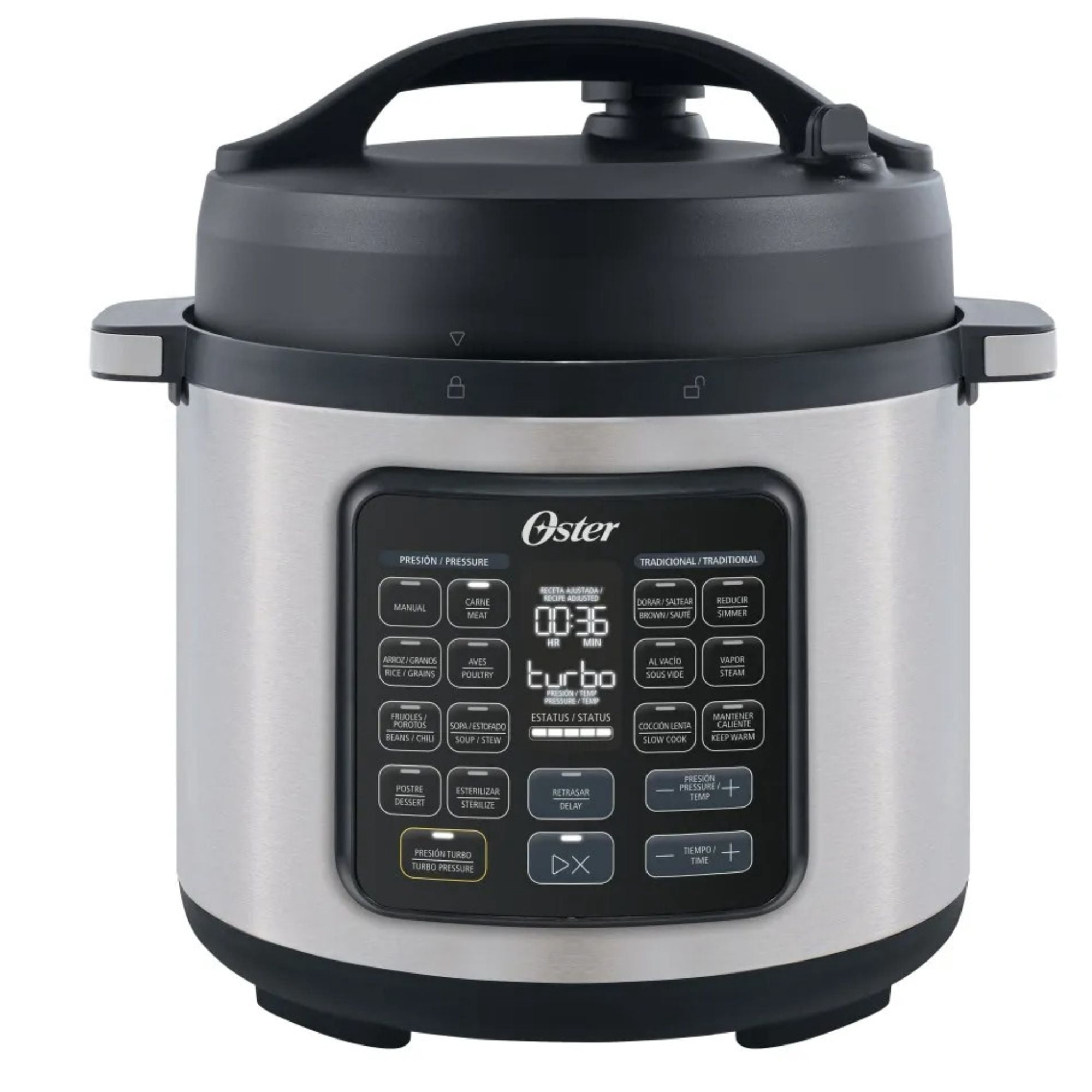Multiolla Turbo Oster®, 5.7 Litros De Capacidad Diamondforce Ckstpcect57df 1400w