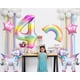 thumbnail image 3 of Set De Globos Con Temática De Unicornio Para Fiesta De 4 º Cumpleaños De Niña, 3 of 5