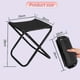 thumbnail image 2 of Taburete de camping plegable con bolsa de transporte y soporte de aleación de aluminio., 2 of 5