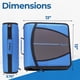 thumbnail image 2 of Carpeta con cremallera Case-it Mighty Zip Tab con 3 anillas y pestañas de 5 colores, 2 of 4
