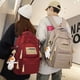 thumbnail image 2 of Female Women Girl Backpack Cool New Leisure Fashion College Laptop Student Lady School Bag Travel Nylon Book Trendy Backpack, 2 of 3