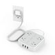 thumbnail image 1 of Regleta de alimentación con protector contra sobretensiones TESSAN de 1,5 m con 4 salidas y 3 USB, 1 of 3