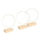 thumbnail image 1 of 3 Anillos De Guirnalda De Flores De Aros DIY Para Accesorios De Arreglos De Boda Aureate, 1 of 5