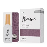 Cañas Clarinete Bb 2.5 Organic Reserve Pack 10 Odct1025 Daddario