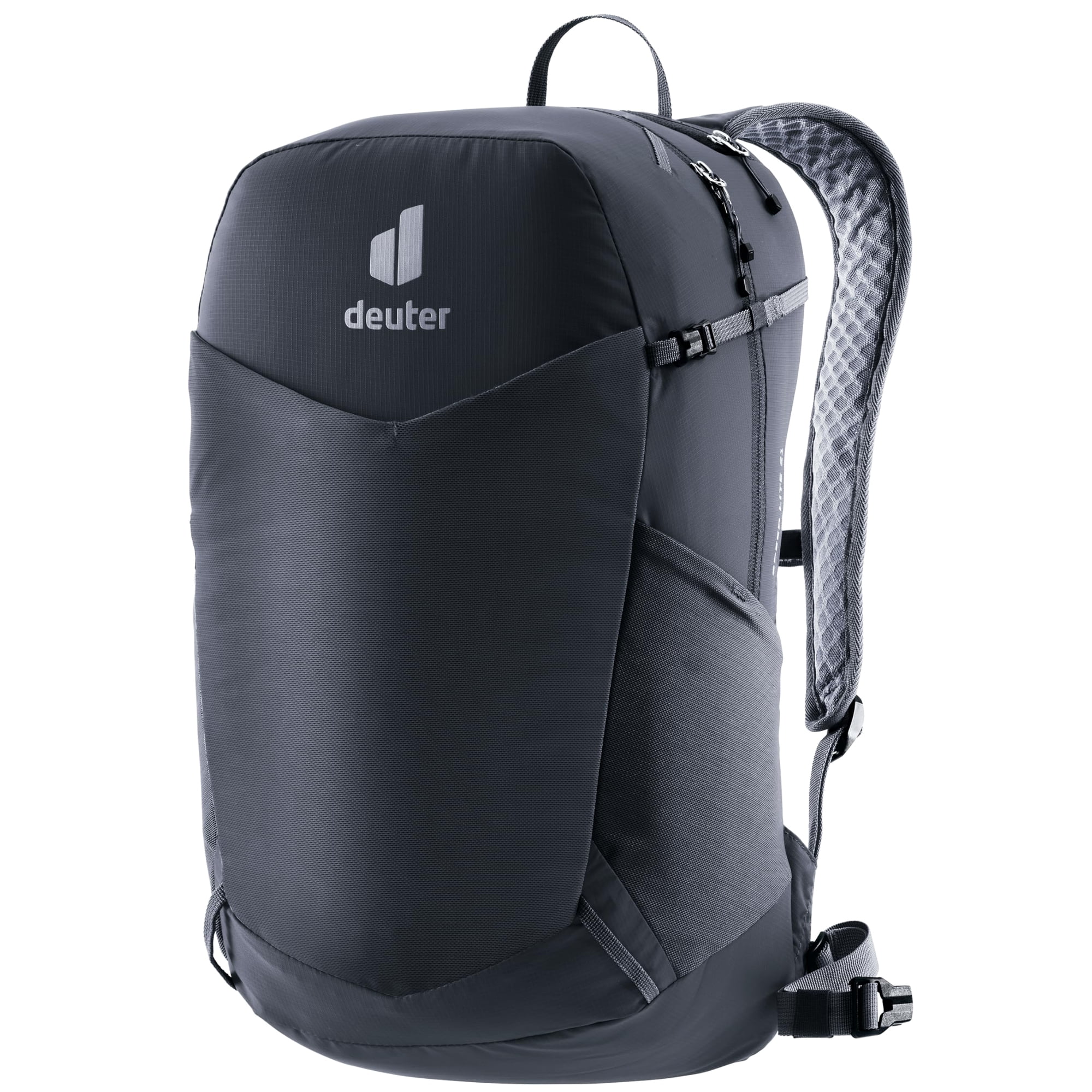 Mochila Deuter Speed Lite 21l Ligera Para Senderismo - Negra