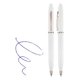thumbnail image 1 of Bolígrafo Metálico Profesional Blanco Cobre L77 Azul, 1 of 1