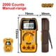 thumbnail image 2 of Multimetro Tester Digital Industrial 2000 Cuentas 600v Ingco, 2 of 11