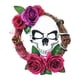 thumbnail image 1 of Halloween Skull Wreaths Artesanía Colgante De Pared Colgante De Pared Para Decoración Blanco, 1 of 5