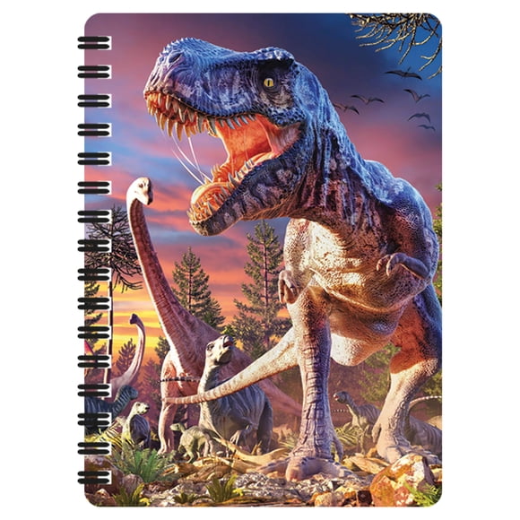 Libreta Jotter 3D LiveLife T‑Rex 80 pág. Hojas en blanco