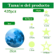 thumbnail image 2 of Adhesivos Fluorescentes De Estrellas Y Lunas Brillantes #4, 2 of 3