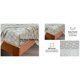 thumbnail image 5 of Juego de sábanas Bliss Casa, 100% franela de algodón, cama queen size, 5 of 9