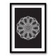thumbnail image 1 of Cuadro Mandala Byn 40x30cms, 1 of 1