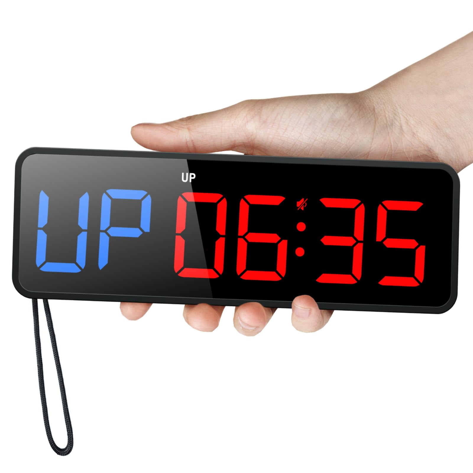 Reloj Temporizador Portátil Para Gimnasio Acedeck Fitness Con Mando A Distancia