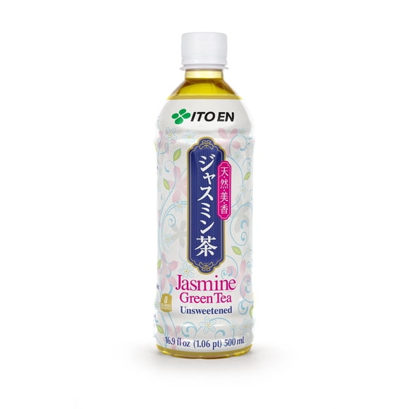 Té verde ITO EN Jazmín sin azúcar, 500 ml (paquete de 12)