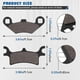 thumbnail image 4 of Pastillas de freno SOLLON para Polaris Sportsman 500 400 600 700 800 ATV, 4 of 7