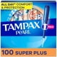 thumbnail image 1 of Tampones Tampax Pearl Super Plus Absorbency 100 unidades, 1 of 9