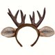 thumbnail image 1 of Diadema con forma de cuerno y oreja de ciervo para adultos, 1 of 6
