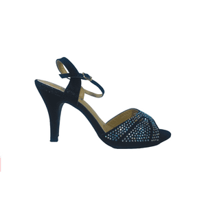 Sandalias De Fiesta Via Franca Negras | 5G8241 - Talla 38