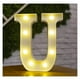thumbnail image 2 of Letra U Led Decorativa De 22 Cms, 2 of 3