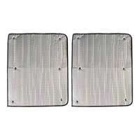 Magideal - 2 Parasoles De Techo De Coche, Cubierta De Techo De Coche Duradera Con 6 Uds. De Agujeros De Ventosa, Protector Solar, Cubierta De Techo Corredizo De