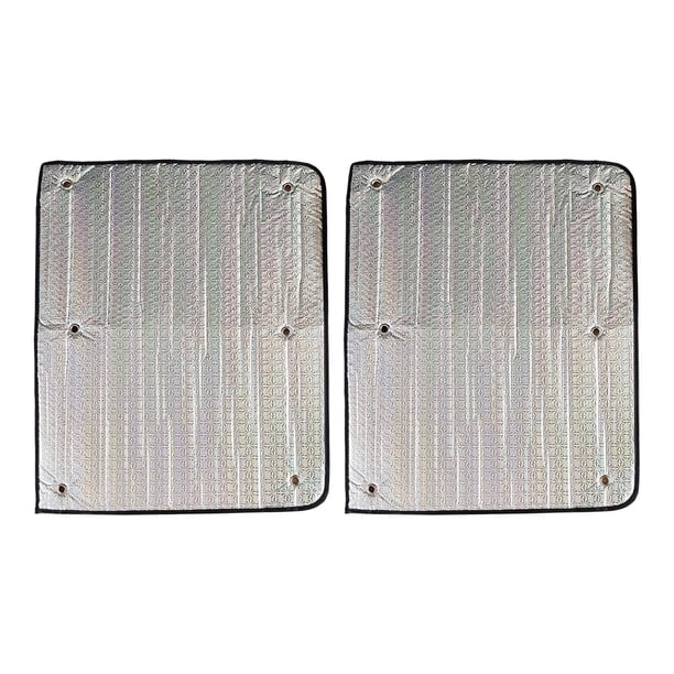 2 parasoles de techo de coche, cubierta de techo de coche duradera con 6 uds. de agujeros de ventosa, protector solar, cubierta de techo corredizo de