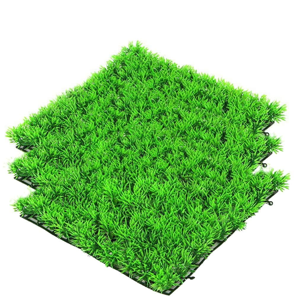Alfombrilla De Césped Para Acuario Kathson Para Pecera X3