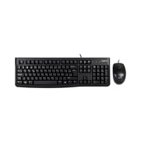 Logitech - Kit Teclado Y Mouse Usb Alambricos Negro Mk120