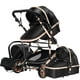 thumbnail image 2 of Coche con silla de nido y base de auto premium 3 en 1 Negro, 2 of 5