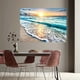thumbnail image 4 of 1pc Print Oil Painting, Modern European And American Style Inswind Shoreline Sunrise Sea Sun Hanging Wall Wallpaper Background Painting Crash Into Me Home Decoration Poster Art Wall Decoration Painti, 4 of 4
