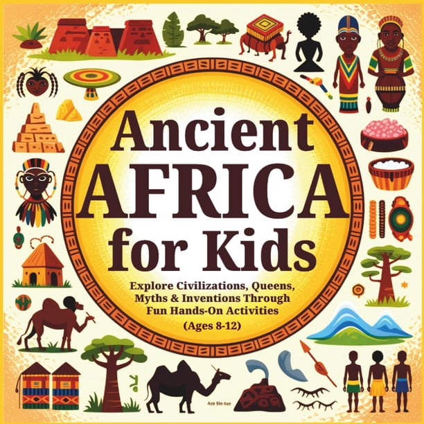 Libro publicado de forma independiente sobre la antigua África para niños de 8 a 12 años