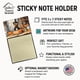 thumbnail image 3 of Dispensador recargable con soporte para notas adhesivas Cairn Terrier Fall, 3 of 7