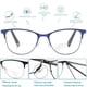 thumbnail image 3 of Gafas de lectura tipo ojo de gato bifocales JCUANGR +3.0 Blue Light, 3 of 9