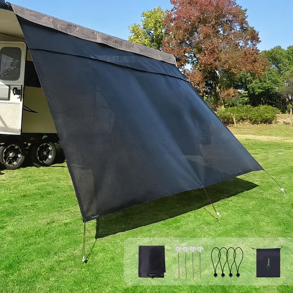 Toldo Dulepax 244 cm x 282 cm con pantalla de sombra y cremallera