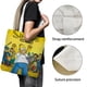 thumbnail image 3 of The Simpsons Bolso de tela con estampado de lienzo para mujer, bolsa de compras reutilizable y estética, con cremallera interior, regalo para mujer,40*45cm., 3 of 6
