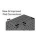 thumbnail image 2 of Sustituto de hormigón Spa Pad Confer Plastics Handi de 8 x 8 pies, paquete de 6, 2 of 5