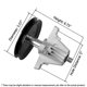 thumbnail image 2 of Conjunto de husillo Fourtry de 6,75" engranable - 1 unidad, 2 of 8