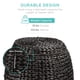 thumbnail image 2 of Cesta de almacenamiento Best Choice Products Vintage Jacinth Black, 2 of 7