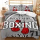 thumbnail image 1 of v1215 Bed Sheets Boxing Games Duvet Cover Set Red Blue Boxing Bedding Set Competitive Sports Boxing Game Double Queen King Polyester Quilt Cover 3-Piece Bedding Set (1 Duvet Cover + 2 Pillow Shams) Be, 1 of 5