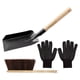 thumbnail image 5 of Herramientas Para Chimenea, Pala De Carbón, Juego De Guantes De Cepillo Para Hogar Para Quemador De Le?a, 5 of 5
