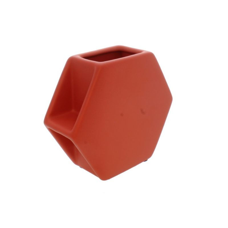 Hello Home - Florero Porcelana 15X6X13Cm