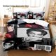 thumbnail image 1 of Nam-joon Kim Album Bedding Set Single Twin Full Queen King Size Bed Set Aldult Kid Bedroom Duvetcover Sets bed sheet set Bed Sheets, 1 of 5