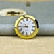 thumbnail image 4 of Inserto de reloj mini HILLHOME de 37 mm con bisel dorado y movimiento de cuarzo, 4 of 6