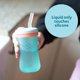 thumbnail image 2 of Vasos de entrenamiento para niños pequeños The First Years de silicona 207 ml, paquete de 2, 2 of 3