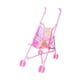 thumbnail image 4 of Cochecito De Bebé De Juguete Rosa, Suministros, Juguete Interactivo De Moda Para Niñas Pequeñas, Altura 36 Cm, 4 of 5