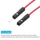 thumbnail image 3 of Uxcell Cable de Puente de Placa de Pruebas de 1 Pin Macho a Hembra Paso de 2.54mm 10cm 40 Piezas, 3 of 6