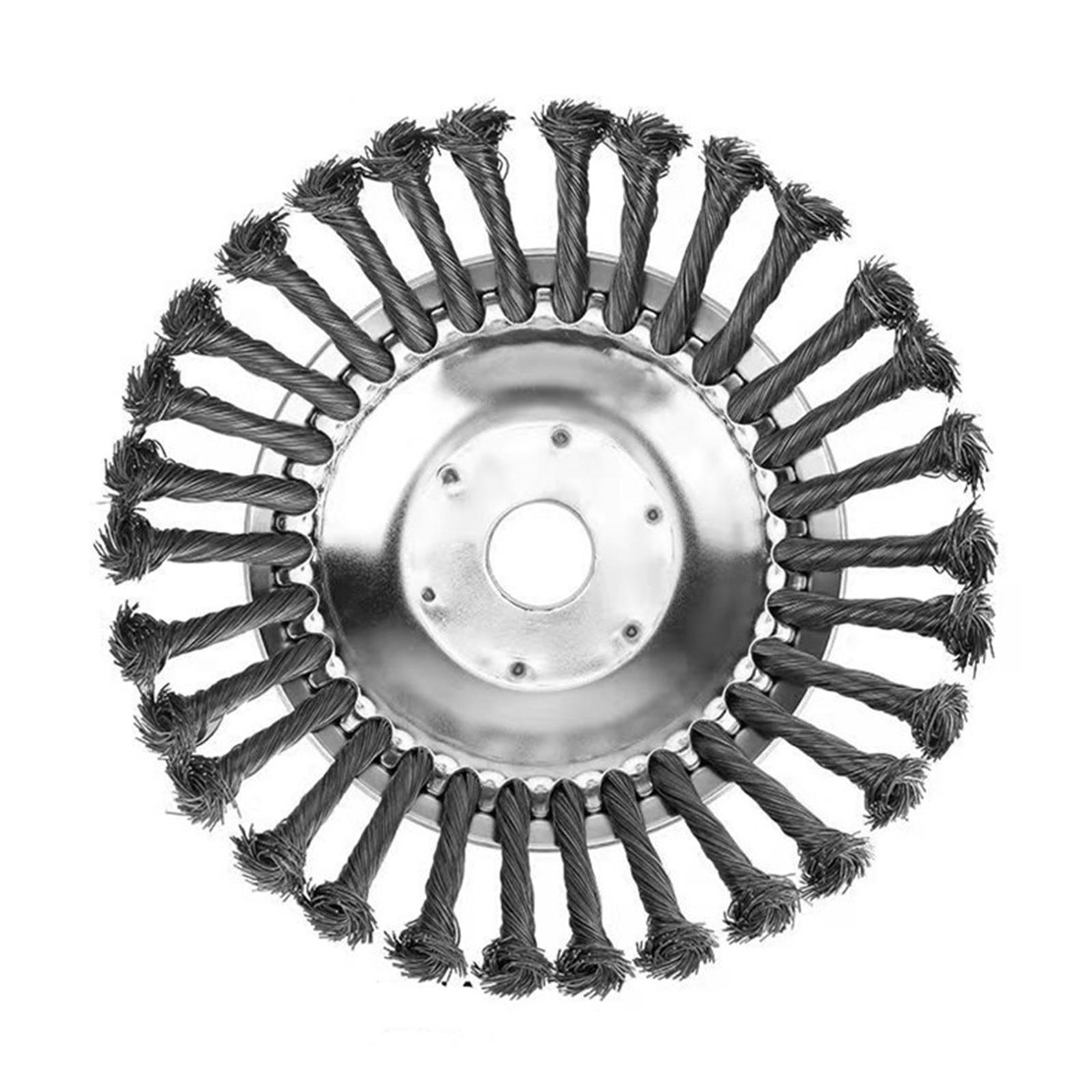 Magideal - Malezas Rotativas Cepillo Hierba Malezas Cepillo Cabezal De Corte Quitar El Polvo Excavación Limpieza Reemplazo Del Cabezal De Corte Cemento Eliminaci 20 Cm De Diámetro