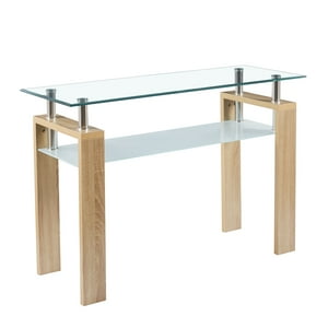 Klik Muebles - Mesa De Arrimo Rectangular De Vidrio