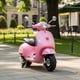 thumbnail image 2 of Moto a Batería Scooter II Rosa, 2 of 6